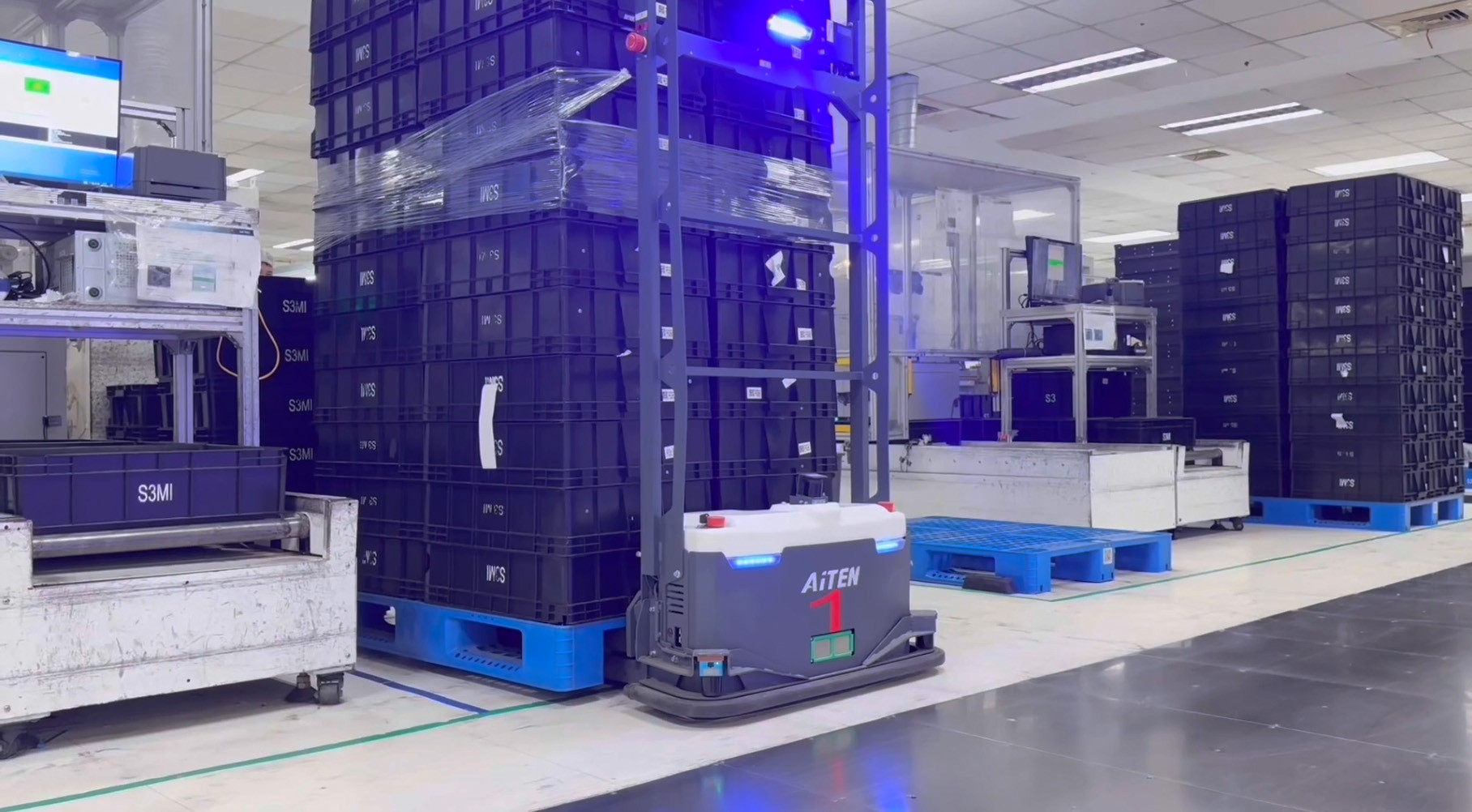 ​AGV无人叉车的应用：AiTEN leyu如何赋能工厂内部物流